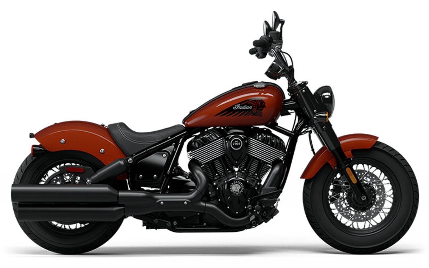 New 2024 Indian Motorcycle Chief Bobber Dark Horse Copper Metallic Pearl