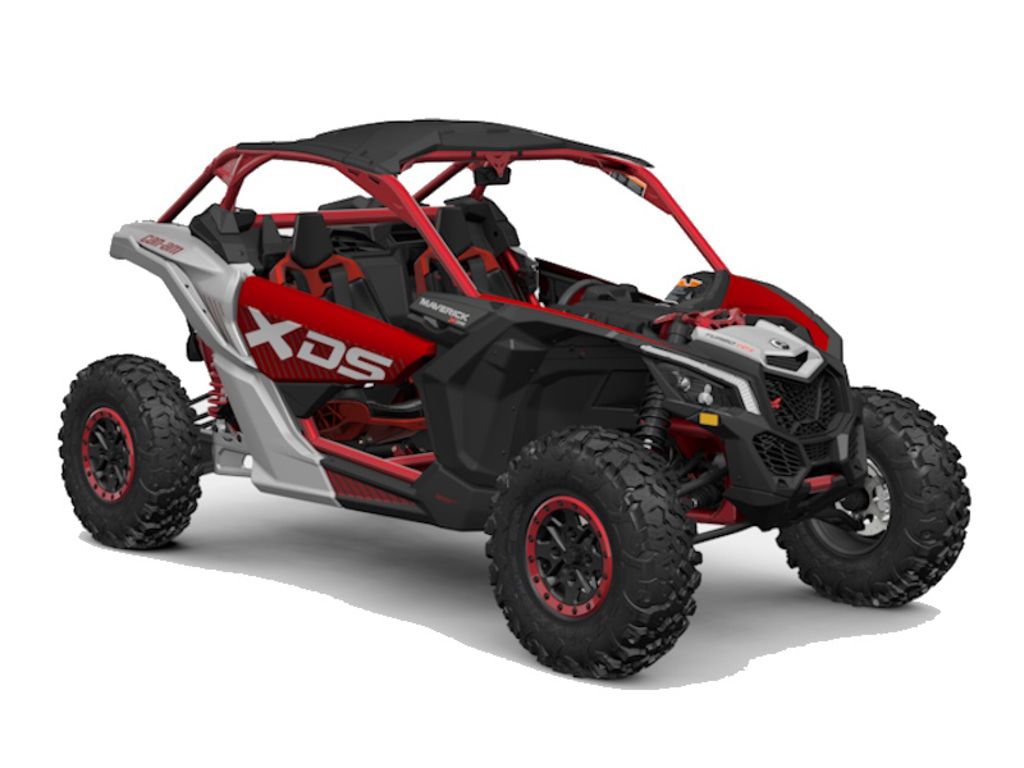 Maverick X3 X ds Turbo RR Fiery Red & Hyper Silver